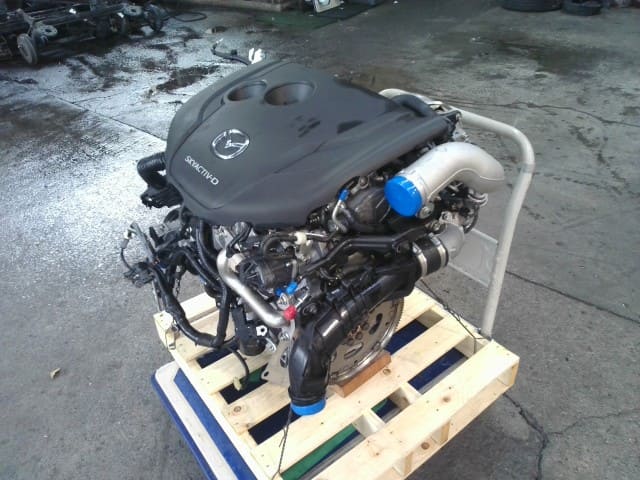 MAZDA CX-5 (KE2AW) SH ENGINE ASSY FOR 2017 SKYACTIV-D DIESEL COMPLETE ENGINE WITH ANCILLARIES